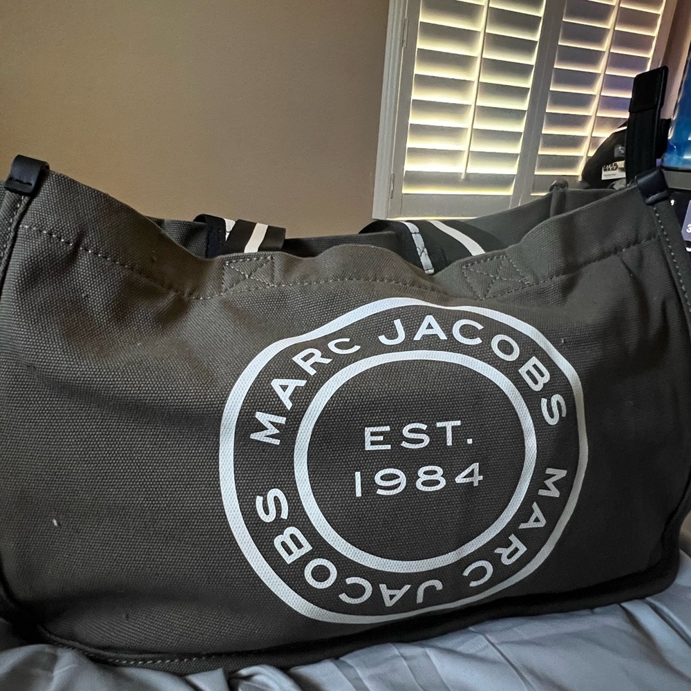 Marc Jacobs Olive Duffel Bag
